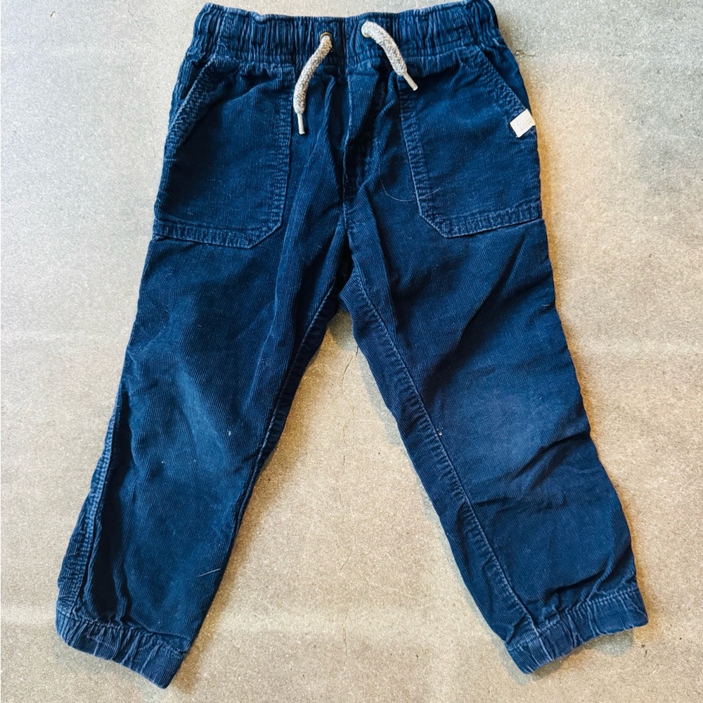Carter's Dark Blue Corduroy Joggers